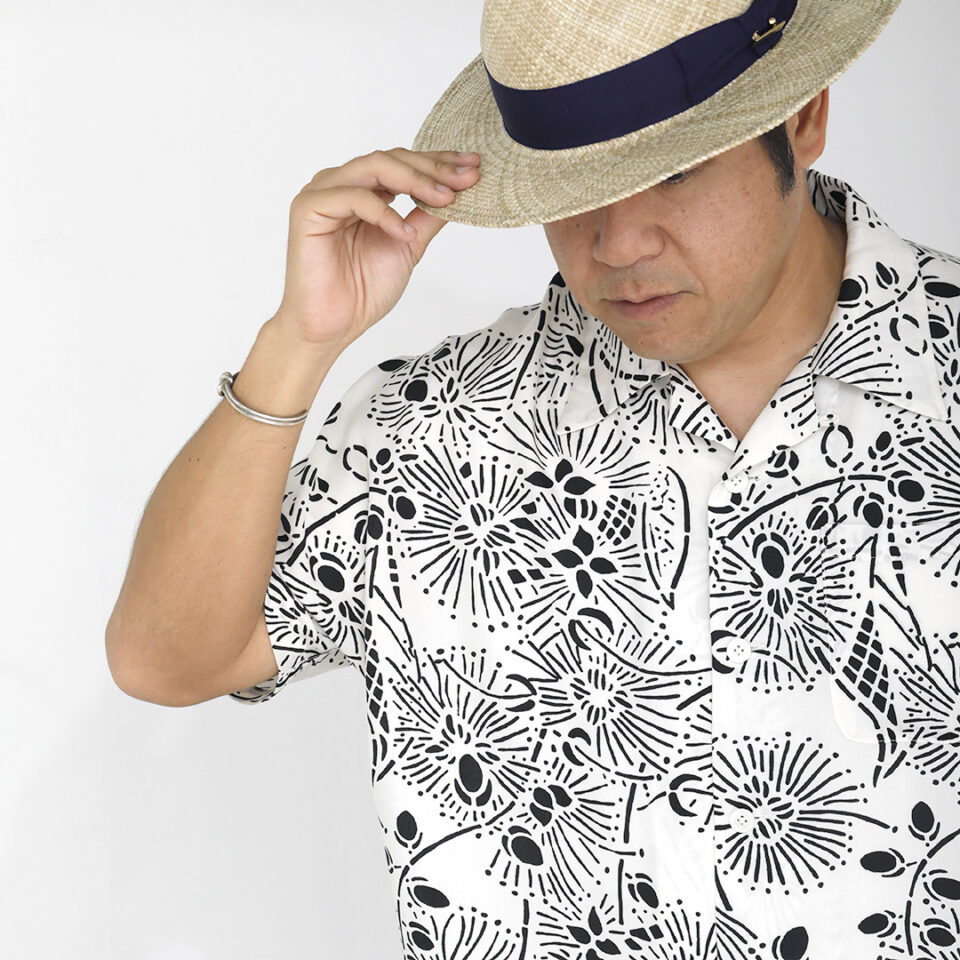 Shoutarou Bingata NAHAは、モノトーンのかりゆしウェアブランドですか 